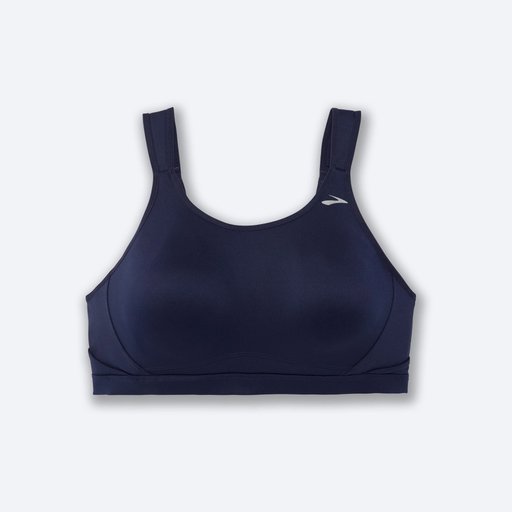 Sports Bra - size 44DD - black - Brooks Maia brand - underwire - support